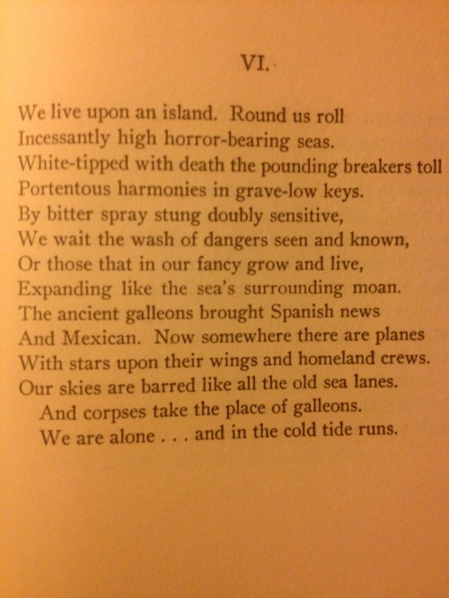 A poem written by Eleanor T.M. Harvey in Japanese-occupied Manila while she was a prisoner of war. H