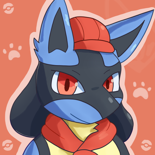 Cafe Lucario Aka &ldquo;I spent too long on the background before giving up and calling it good&rdqu