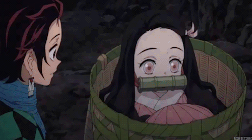 Animan Nezuko Tanjirou Cute Moment