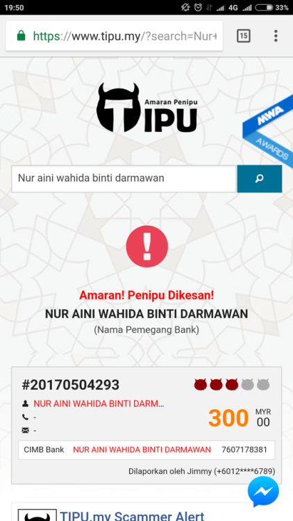 Jangan ditipu, Nur Aini Wahida aka Nurinie atau Nurinie69, wechat id: aininurinie12, telegram: nurin