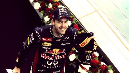 we-will-get-them-dont-you-worry:


Sebastian Vettel | 2013 | Victory #8 Korea #sonnenschein seb! #sebastian vettel#blonde seb #korean gp 2013