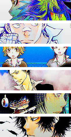 kokonosechuuta:  infinite list of things i love about katekyo hitman reborn! 1/?