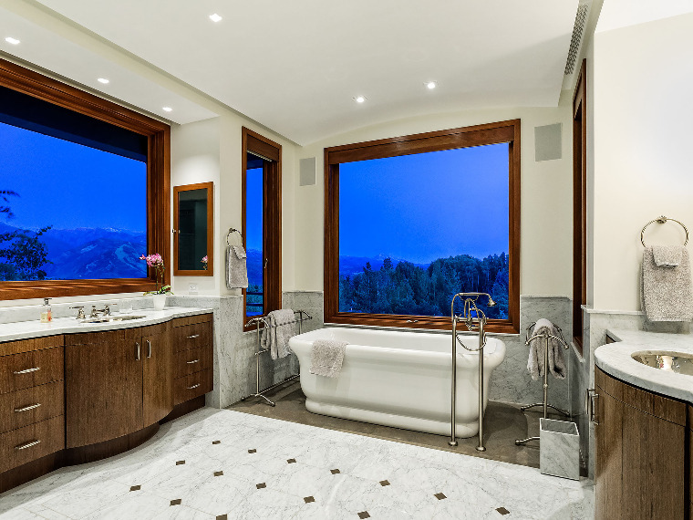homeadverts:  Red Mountain Masterpiece located at the top of Red Mountain Ranch. Aspen,