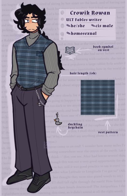 Hey That's The Zame Guy In My Profile Picture What The Freak, Crow Guy Reference Sheet???