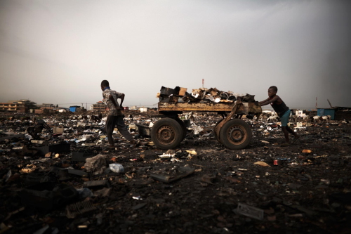 nubbsgalore:&ldquo;the suburb of agbogbloshie in ghana’s capital, accra, has in recent yea