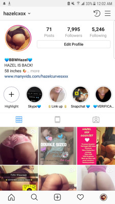 hazelcurvesx3:  Ig @ Hazelcxox