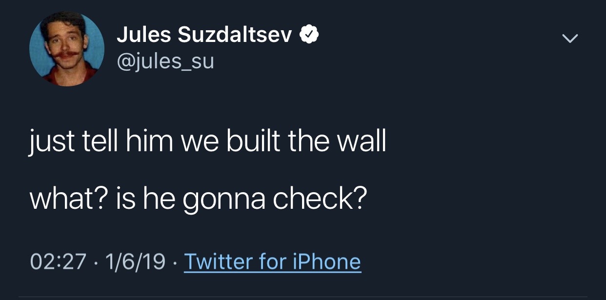 toboldlylesbian:  is he gonna check???   Yeah. Because he wanna put his name on it.