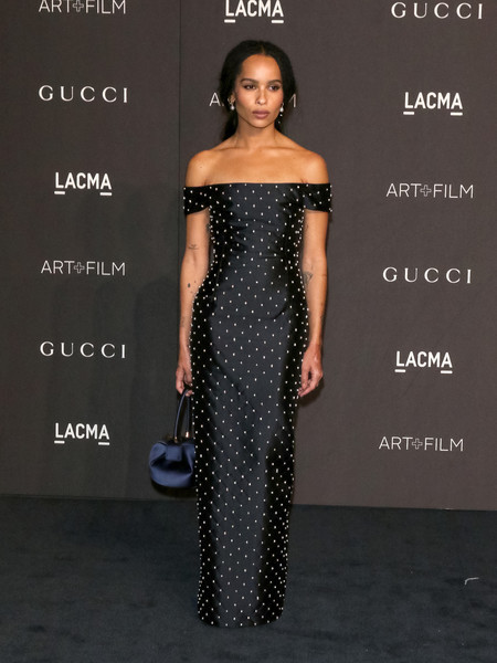 Zoe Kravitz attended the 2018 LACMA Art Film Gala Honoring Catherine Opie And Guillermo Del Toro Pre