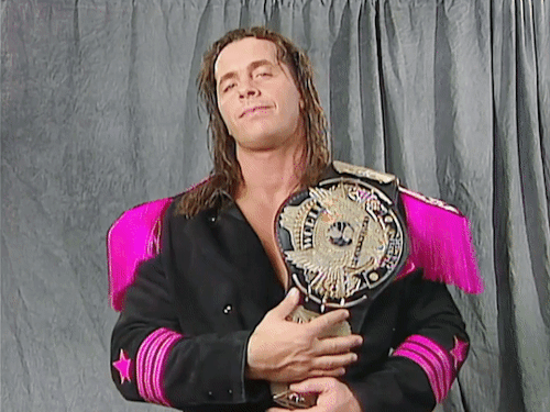 Self-indulgent Bret Hart Post 