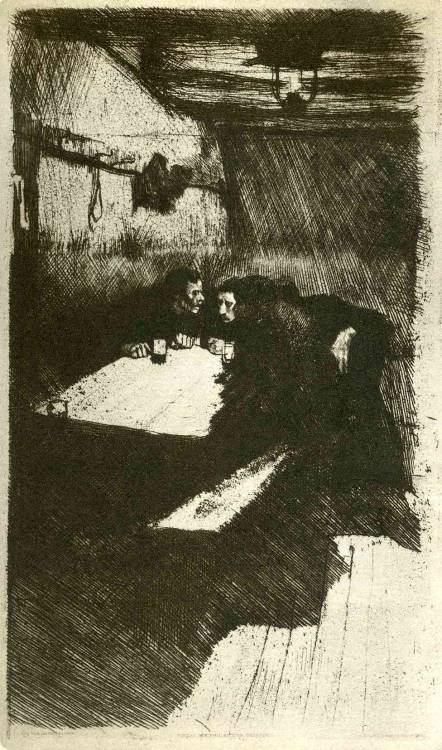 kathe-kollwitz:Conspiracy, 1897, Käthe Kollwitz