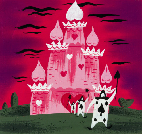 adventurelandia:  Alice in Wonderland concept art by Mary Blair