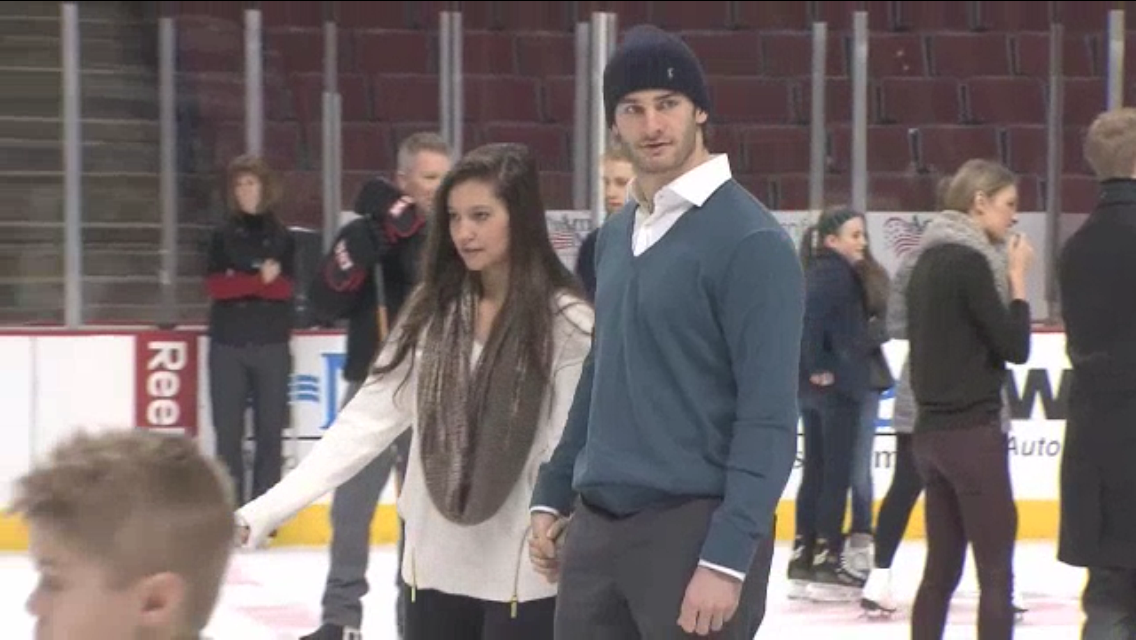 Wives and Girlfriends of NHL players — Brandon Saad & Alyssa Wozniak