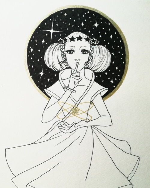 Inktober 2017: 31 witches! Day 11: solar witch Day 12: candy witch Day 13: pixie sprite Day 14: spac
