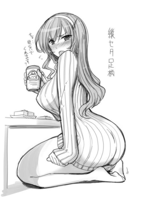 bbebee:  Twitter / Fue_sirikageru: 縦セタの足柄さん …