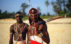 Global-Musings:  A Cricket Team Made Up Of Maasai Warriors From The Laikipia Region