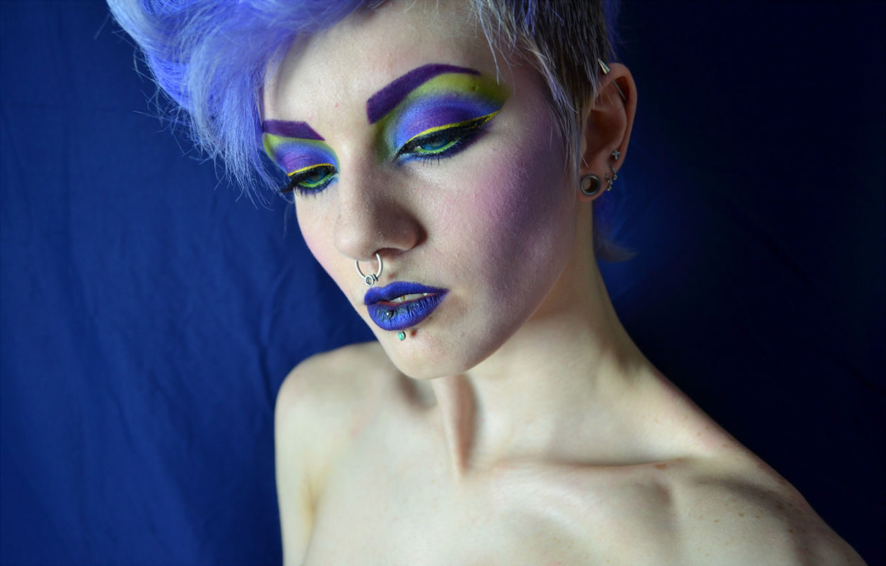 spectredeflector:  Dark Magic Attack! So here’s the next Yu-Gi-Oh! inspired makeup