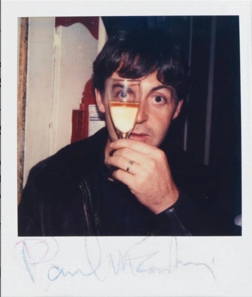 Paul & Linda McCartney Photographed By Robert Rosen, April 22nd, 1982.