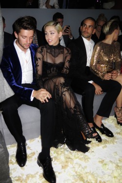 officialmileyrares:  Miley and Patrick at