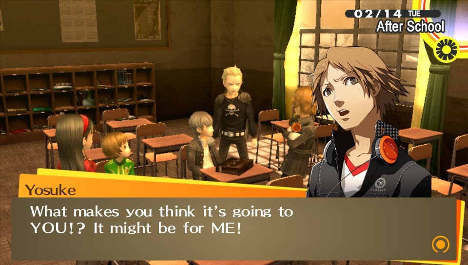 Persona 4 The Golden: Chie vs. Valentine&rsquo;s Day &frac14; A normal start