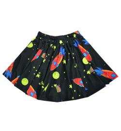 dressformm:    ✦    Rocket Print Circle Skirt   ✦  