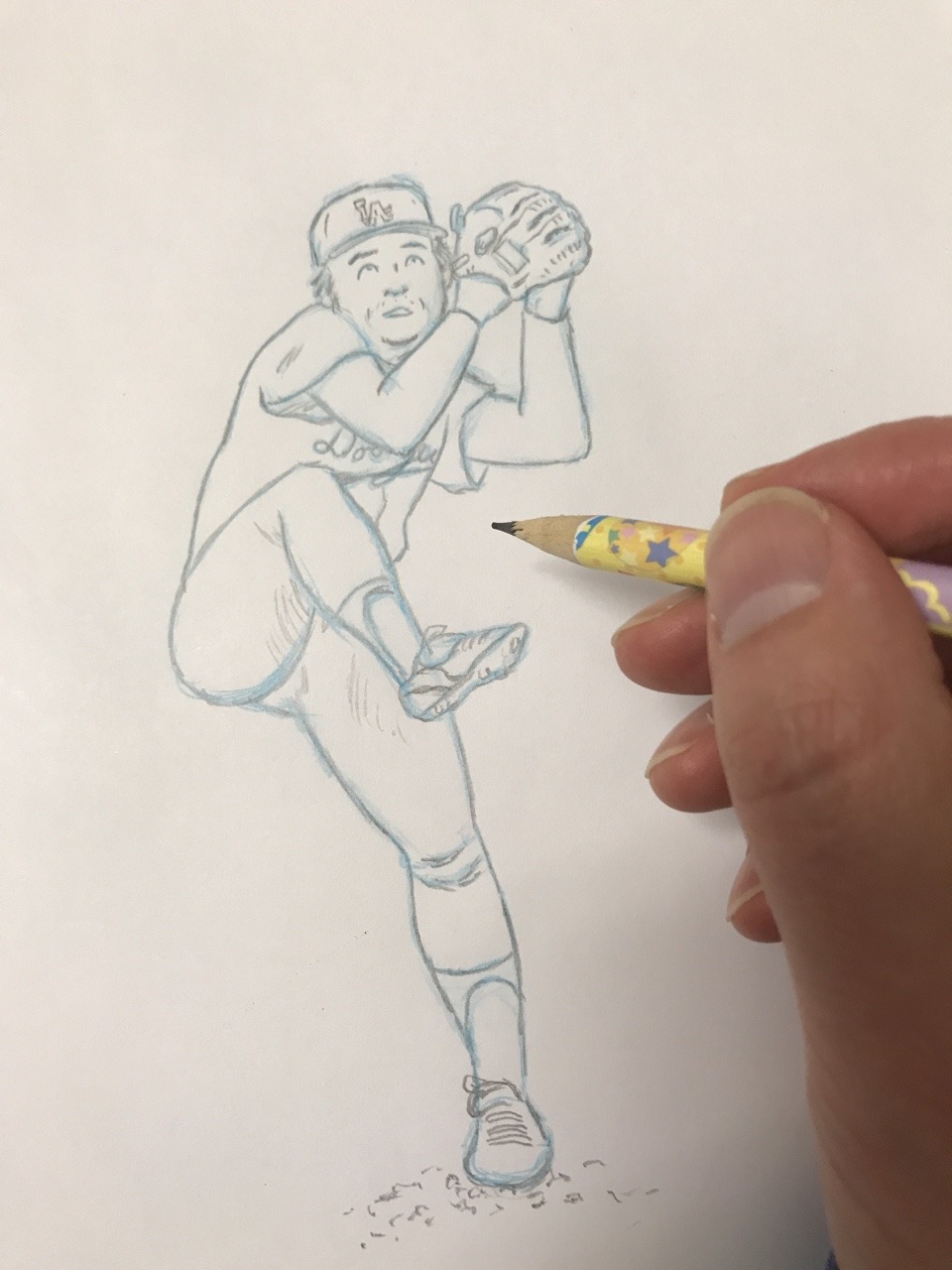 fernando valenzuela drawing