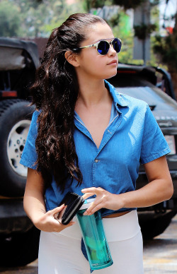 fuckyeahlucifermorningstar:   June 16: Selena out and about in Los Angeles, California.   