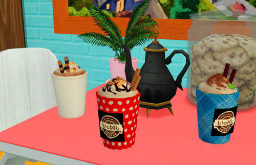 I’ve converted this coffee clutter set by Sebascha for TS2. All objects are low poly.Credits: 