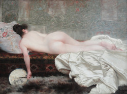 fleurdulys:  Study of a Woman - Rodolfo Amoedo 1884 