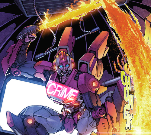 sunderedstar: I’m not good enough at art to draw Arcee with doorwings that just read CRIME in 