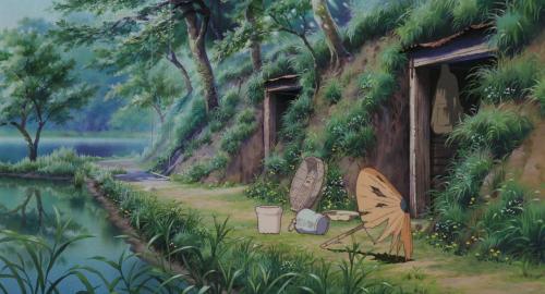 Porn photo anime-backgrounds:  Grave of the Fireflies.