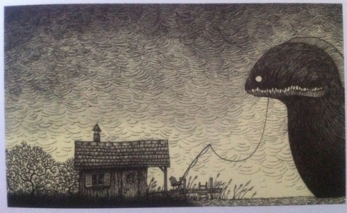 dink-182:  luciddreamers:  Amazing drawings by John Kenn Mortensen from his book “Sticky Monsters”  These are my favorites 
