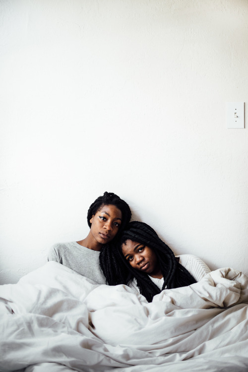 blackfashion:Yinka and Lola Nigerians. Portland, Oregon Photo by: sierra
