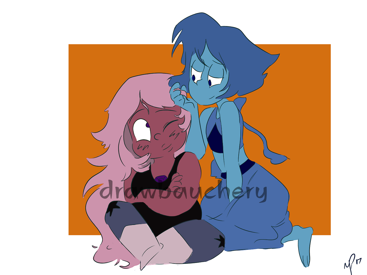 I have one more in store and then im done ;-;it was very fun colouring your drawings,
