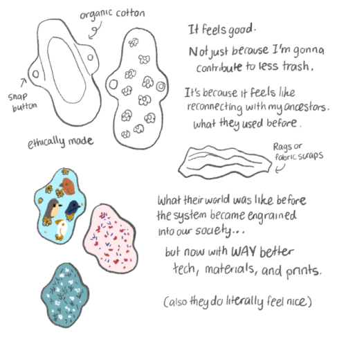 reimenaashelyee: Journal comic that came out of me buying reusable cotton pads.