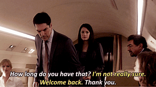 AARON HOTCHNER AND SPENCER REID