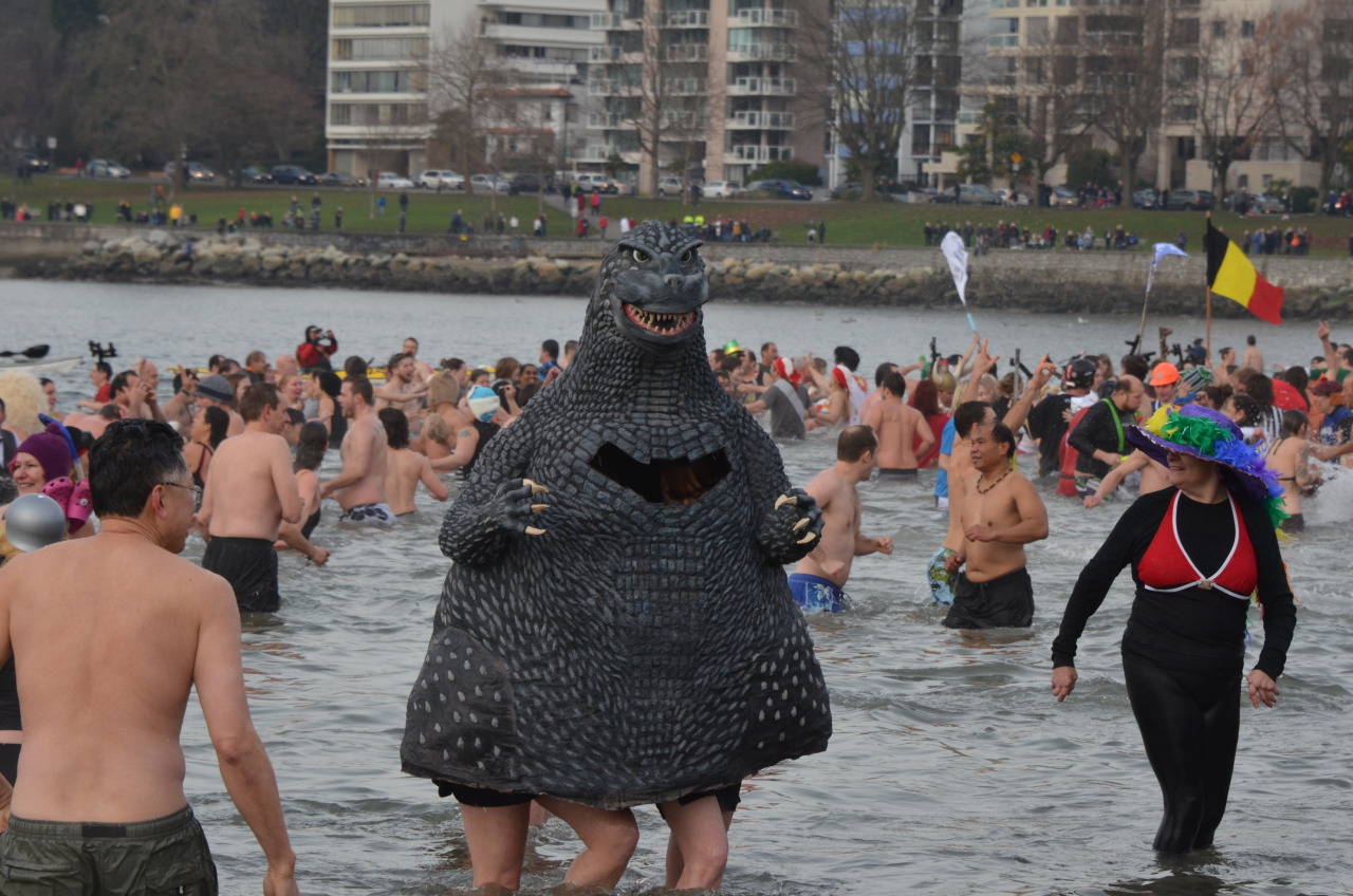 citystompers:Godzilla !!!!!!!!!!!!!!!! by Sherwood411 on Flickr.At Vancouver’s