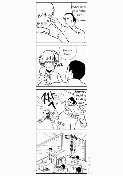 rosakr227:Sesshomaru and Towa manga (The movie ‘Friend’ parody)View more onmy