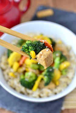 do-not-touch-my-food:  Chicken and Vegetable Stir Fry 