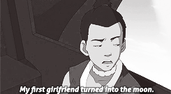 strengthofyourhearts:  fangirl challenge 2.0 » [25/?] romantic ships  Sokka/Yue (Avatar:
