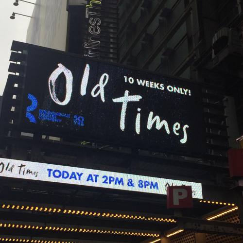 A matinee, a Pinter play, perhaps a (rest of lyric drowned out by the sounds of shrieking assisted l