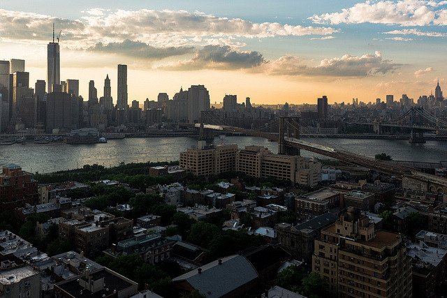 Manhattan Bound
(by DeShaun A. Craddock)
Aside from all the great company I was around this past Saturday, I also had the opportunity to get this lovely view from an apartment in Brooklyn Heights. Imagine waking up to this every day and having it...