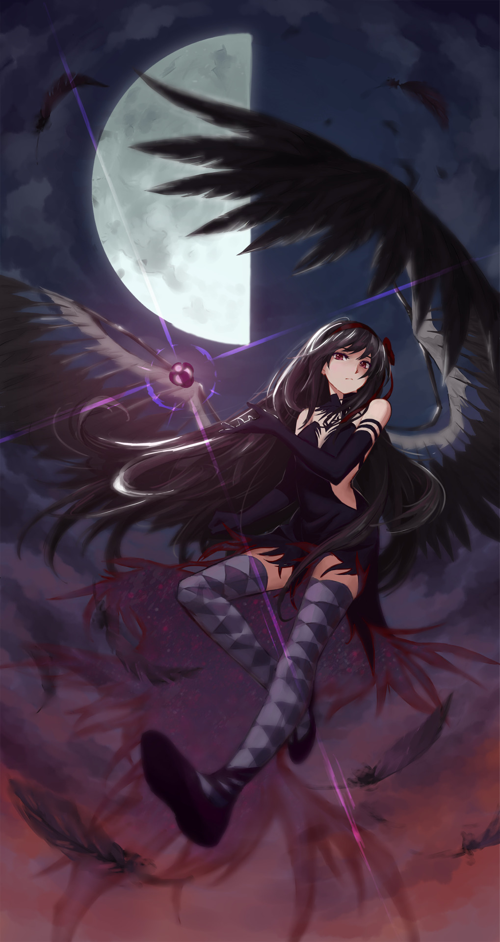 homuraholic:    🌓  by JAO [pixiv] [Facebook]♡ reprint permission was granted