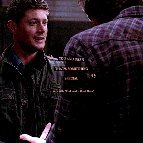 Sam And Dean Both Have Their Stories. But I Always Say That Its About Them Coming Together, Because The