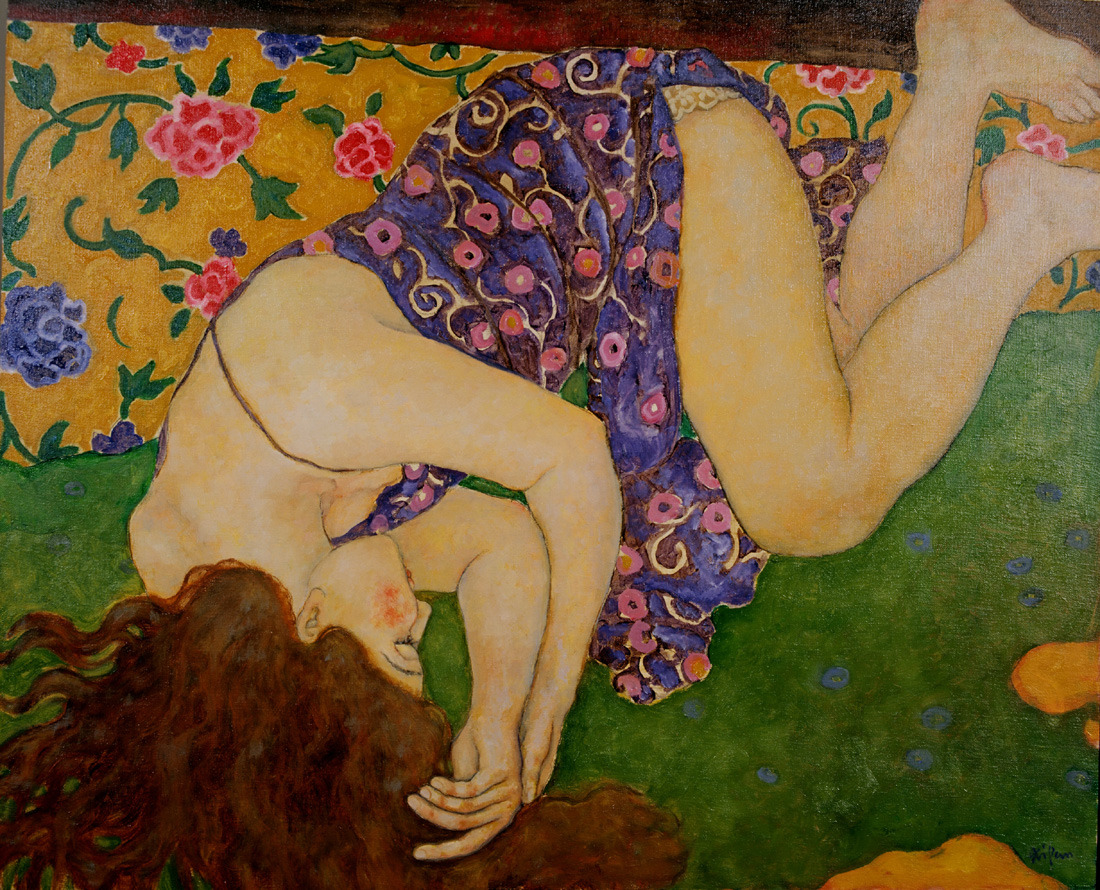 Sleeping venus painting