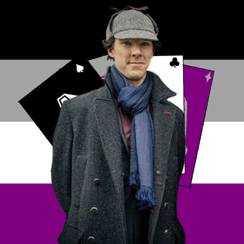 thequeenofhades: cakevsdragonicons: Sherlock Holmes is a card ace! Requested by @sovereignoblivious 
