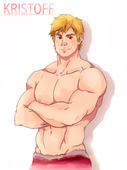 ultimatebara:  &ldquo;Kristoff from Frozen&rdquo; requested by Anon. Hot winter. Kristoff by Rin171