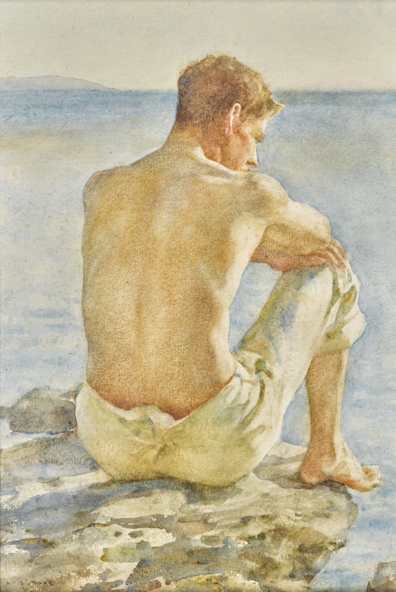 joselito28:  thunderstruck9:  Henry Scott Tuke (British, 1858-1929), Watching the
