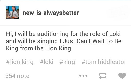 tesssagrayed:  Tumblr+ inappropriate audition songs meme