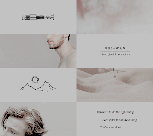 kenobios:a jedi shall not know fear. or hate. or love.star wars aesthetic series: prequel trilogy tr