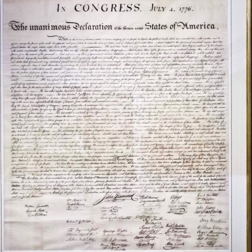 ✨ Happy 4th of July! ✨ Here we have the second edition printing of the Declaration of Independence; 